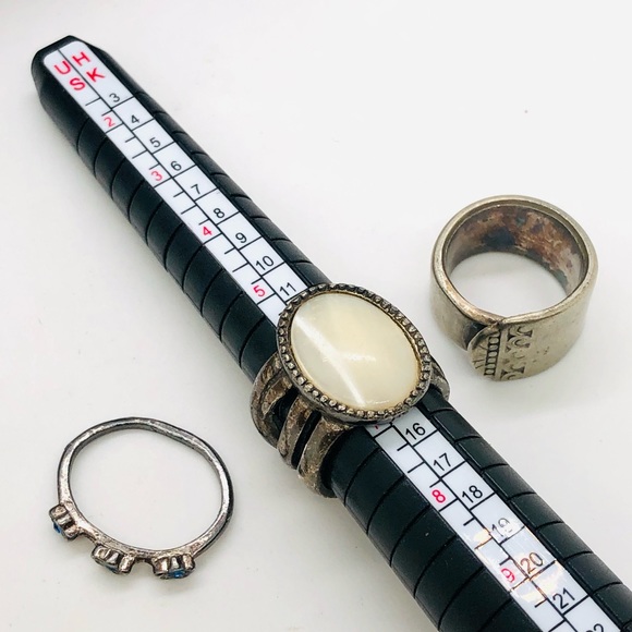 Vintage Antique Old Ring Lot - Picture 5 of 17